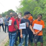 Satu Pelaku Pembunuhan Siswa SMP Masih Buron, Polisi Gunakan Pemeran Pengganti Saat Rekonstruksi