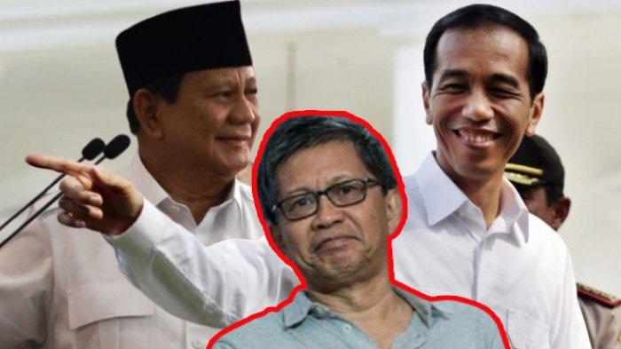 Pertemuan Jokowi-Prabowo Disorot, Rocky Gerung Angkat Isu Kegelisahan Gibran dan Menantu Presiden